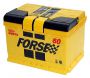 Автомобильный аккумулятор Forse Standard 60А/ч-12V ст EN640 европейские обратная 242x175x175