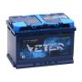 Автомобильный аккумулятор Veter 6ст-77 VL 77А/ч-12V ст EN770 европейские обратная 278x175x190