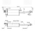 Trialli EAM0349 Toyota Land Cruiser Prado (02-) 4.0i V6 дополнительный (резонатор) (алюминизированная сталь)