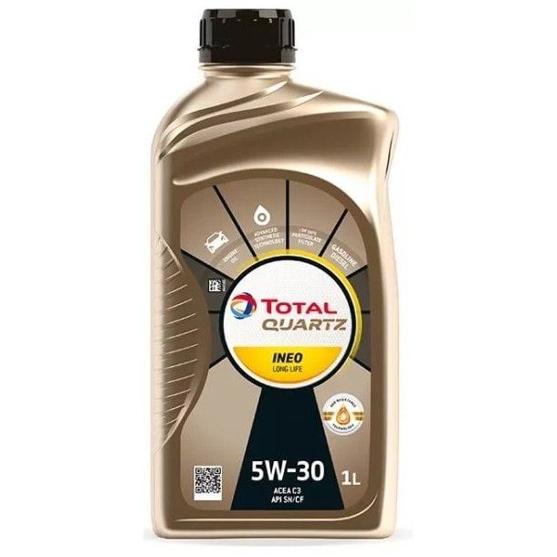 Total Quartz Ineo Long Life 5W-30 ACEA C3 синтетическое 1 л 213818